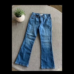 Madewell “Cali Demi-Boot” crop jeans